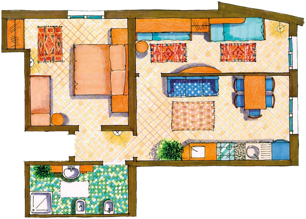 לידו די ג'סולו Residence Ca D'Oro מראה חיצוני תמונה