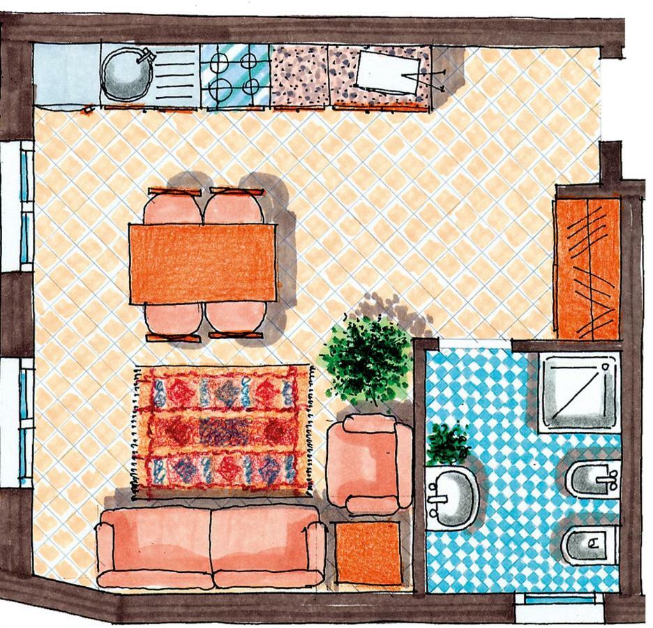 לידו די ג'סולו Residence Ca D'Oro מראה חיצוני תמונה